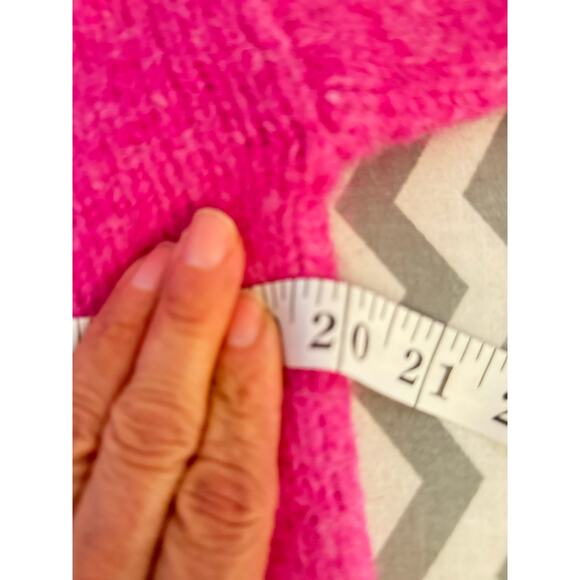 Zara Girls Size 13/14 Pink Fluffy Sweater – Soft Cozy Pullover - Picture 5 of 7